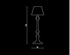 Floor lamp Menichetti srl 2013 08728 AMABP Contemporary / Modern