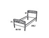 Children's bed Effedue Mobili Infinity 5552 Contemporary / Modern
