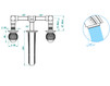 Wash basin mixer THG Bathroom A8P.20GA Vogue black onyx Contemporary / Modern