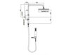 Shower fittings Bossini Docce H86720 Contemporary / Modern