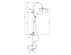 Shower fittings Bossini Docce L01714 Contemporary / Modern