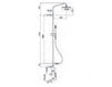 Shower fittings Bossini Docce L02362 Contemporary / Modern