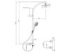 Shower fittings Bossini Docce L02304 Contemporary / Modern