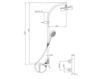 Shower fittings Bossini Docce L02303 Contemporary / Modern