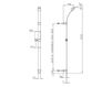 Shower bar Bossini Docce D45000 Contemporary / Modern