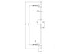 Shower bar Bossini Docce D91000 Contemporary / Modern