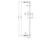 Shower bar Bossini Docce D74000 Contemporary / Modern