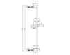 Shower bar Bossini Docce D23000 Contemporary / Modern