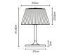 Table lamp Flow Fabbian Catalogo Generale D87 B04 00 Contemporary / Modern