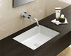 Countertop wash basin YXSQ white Countertop wash basin Hatria Happy Hour YXSQ Contemporary / Modern