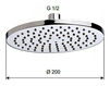 Ceiling mounted shower head Daniel Rubinetterie 2012 A594 Contemporary / Modern