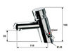 Wash basin mixer Daniel Rubinetterie 2012 TEM40010M  Contemporary / Modern