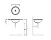 Countertop wash basin Simas Top E Lavabi D’arredo S 54 Contemporary / Modern