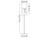 Floor lamp Sil.Lux s.r.l. Sil Lux PI 3/500 Contemporary / Modern