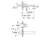 Wall mixer  EUROSMART COSMOPOLITAN Grohe 2012 19 381 000 Contemporary / Modern