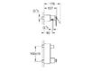 Wall mixer Grohe 2012 32 197 LS0 Contemporary / Modern