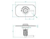 Thermostatic mixer THG Bathroom G2S.5100B Frivole with lever Contemporary / Modern