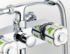 Bath mixer THG Bathroom A7E.13B Capucine vert décor Platine Contemporary / Modern