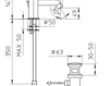 Wash basin mixer Palazzani Maranello 323010 Contemporary / Modern