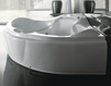 Hydromassage bathtub Gruppo Treesse Corner Tubs V7457 Contemporary / Modern