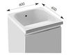 Countertop wash basin Olympia Ceramica Complementary 42.00 Contemporary / Modern
