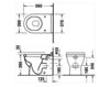 Floor mounted toilet Duravit Starck 3 012409 00 00 Contemporary / Modern