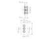 Built-in mixer Palazzani Termostatici 952417 Contemporary / Modern