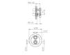 Built-in mixer Palazzani Termostatici 952410 Contemporary / Modern