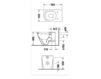 Floor mounted toilet Duravit Starck 2 212809 00 00 Contemporary / Modern