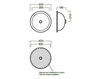 Built-in wash basin Hatria Boule Y691 Contemporary / Modern