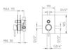 Built-in mixer Palazzani Idrotech 121020 Contemporary / Modern