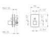 Built-in mixer Palazzani Click 371020 Contemporary / Modern