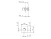 Built-in mixer Palazzani Track 416419 Contemporary / Modern