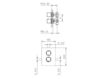 Thermostatic mixer Palazzani Track 412410 Contemporary / Modern