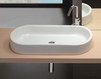 Countertop wash basin Hatria Area Y0UF Contemporary / Modern