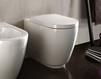 Floor mounted toilet Hatria Fusion Y0U7 Contemporary / Modern