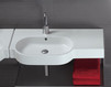 Wall mounted wash basin Hatria Area Y0U9 Contemporary / Modern