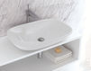 Countertop wash basin Olympia Ceramica Clear 31CL Contemporary / Modern