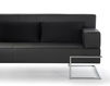 Sofa ORIZZONTE ORI3-AA-230-1 Black Sofa ORIZZONTE Rossin Srl Contract ORI3-AA-230-1 Contemporary / Modern