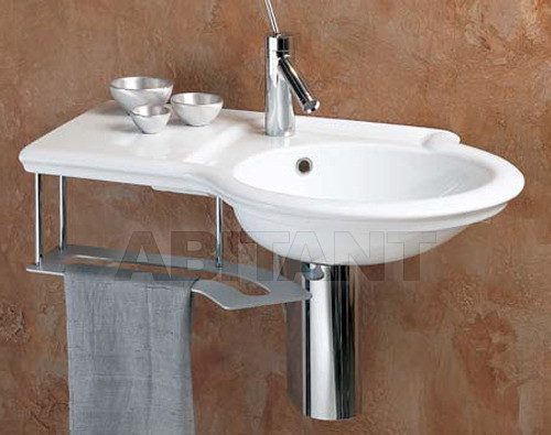 Buy Wall mounted wash basin Olympia Ceramica Federica LD.40 dx