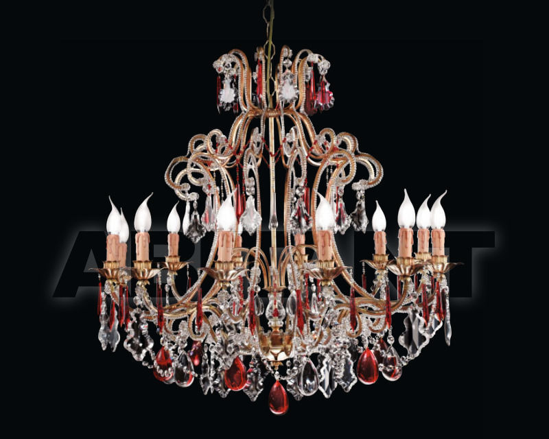 Buy Сhandelier Renzo del Ventisette & C. S.A.S Legno L 14002/12 