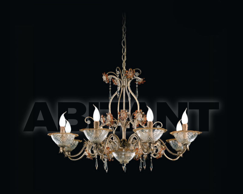 Buy Сhandelier Renzo del Ventisette & C. S.A.S Legno L 14133/8 