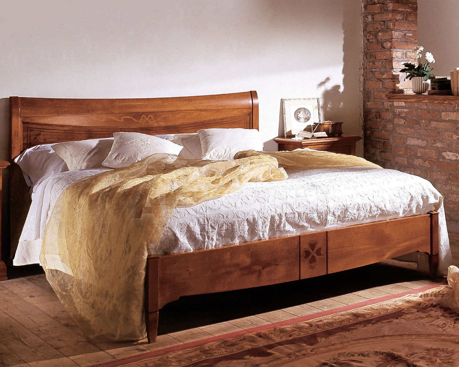 Buy Bed ABC mobili in stile Ambra 22 LT02/BB
