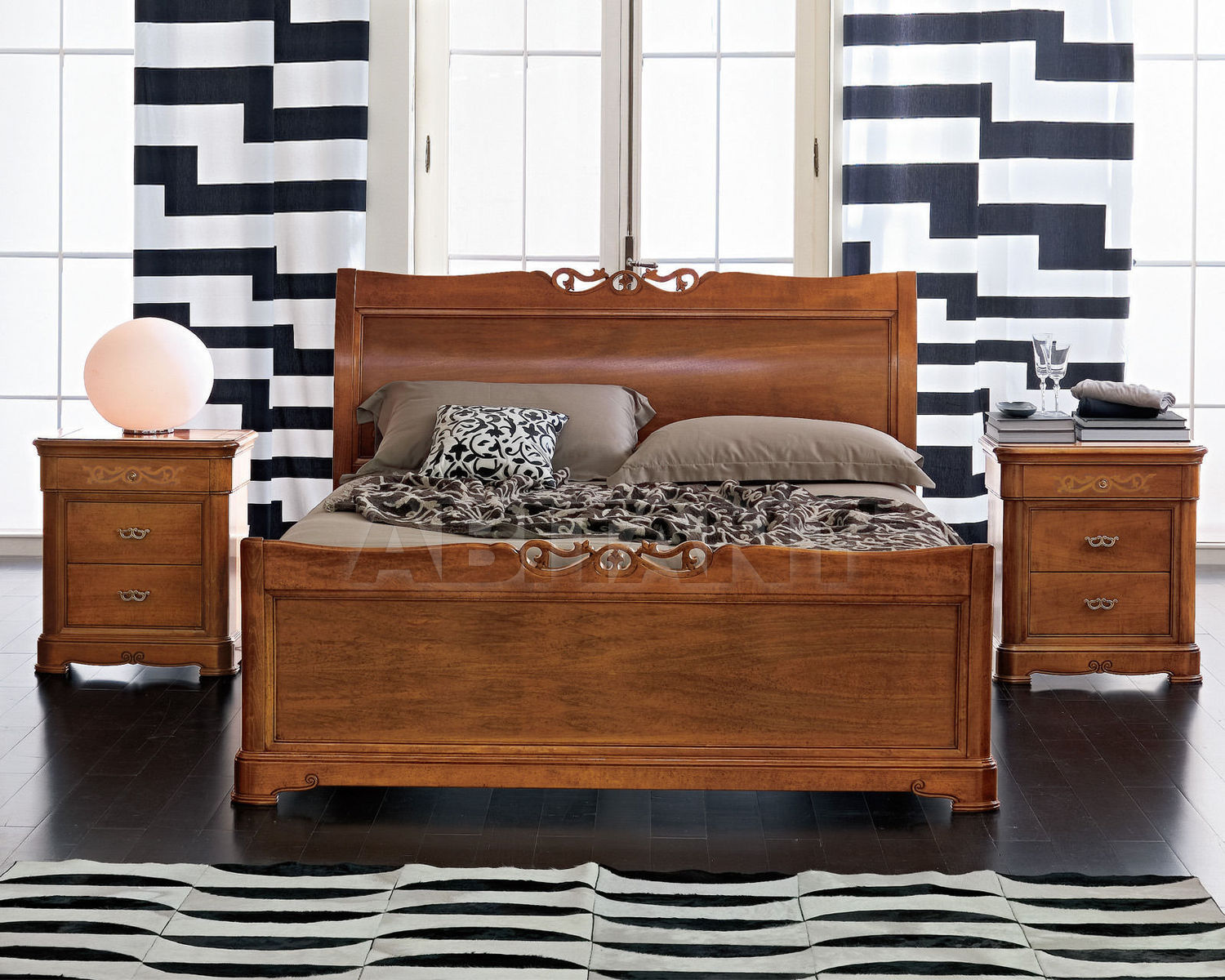 Buy Bed ABC mobili in stile Iris 28 LT01/BB