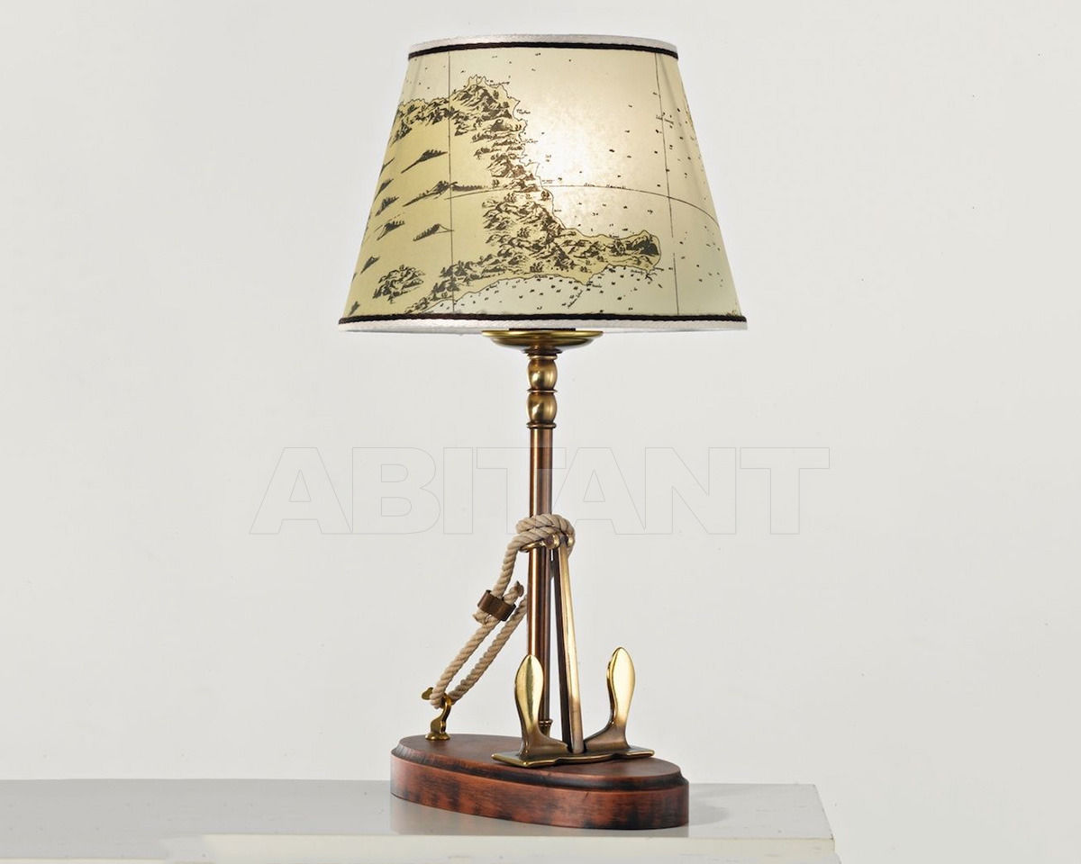 Buy Table lamp Cremasco Illuminazione snc Laguna Veneta 631/1LU-BRSF