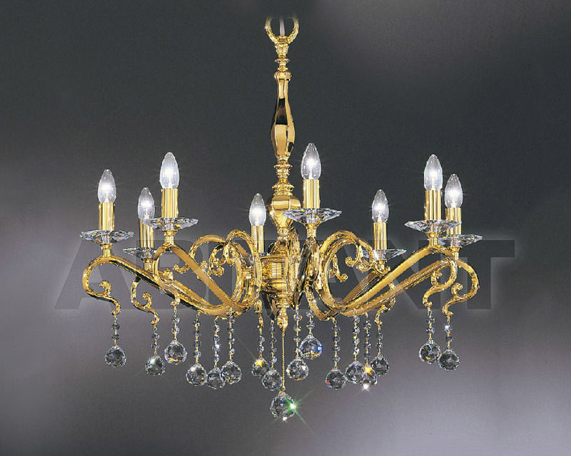 Сhandelier CH 402/8 Gold Ball Oct100 price on request Buy Сhandelier Asfour Crystal Crystal 2013 CH 402/8 Gold Ball Oct100