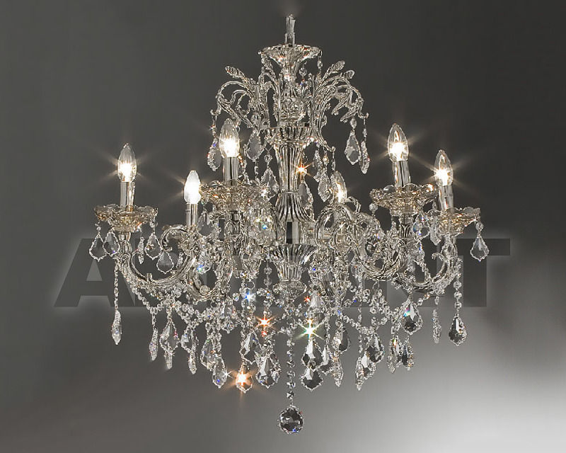 Сhandelier CH 55225/8 Chrome Patina Pend price on request Buy Сhandelier Asfour Crystal Crystal 2013 CH 55225/8 Chrome Patina Pend