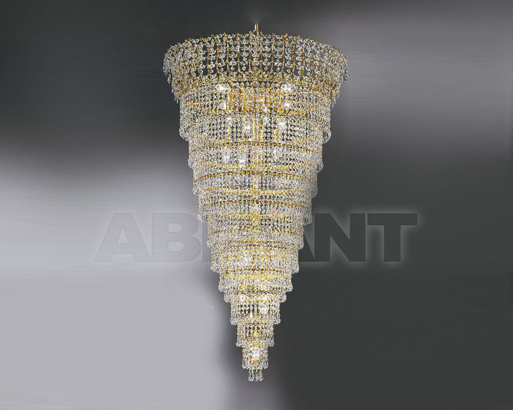 Buy Сhandelier Asfour Crystal Crystal 2013 CH 695/65/20 Gold Patina.Oct*Drop