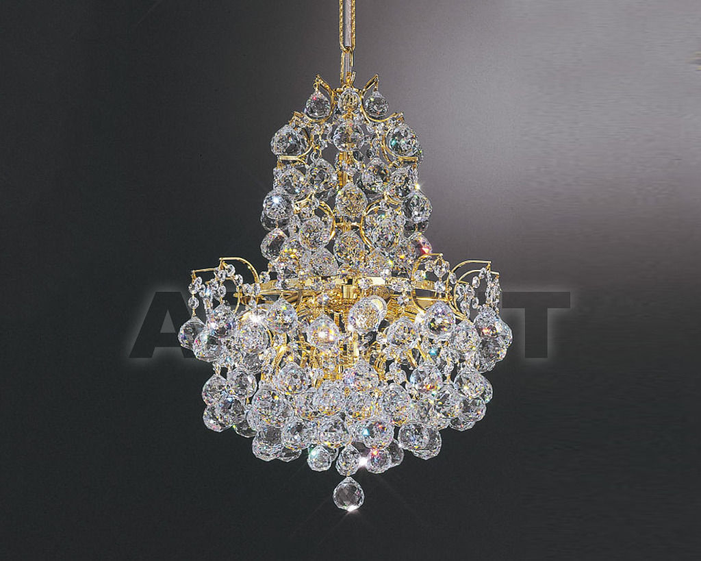 Buy Сhandelier Asfour Crystal Crystal 2013 CH 832/1/50  Gold BALL