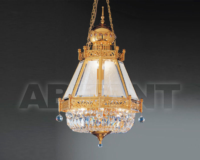 Buy Light Asfour Crystal Crystal 2013 LN 12/45/980 Gold . Octagons*Drop